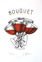 Bouquet - Jiří Slíva - grafika - volný list